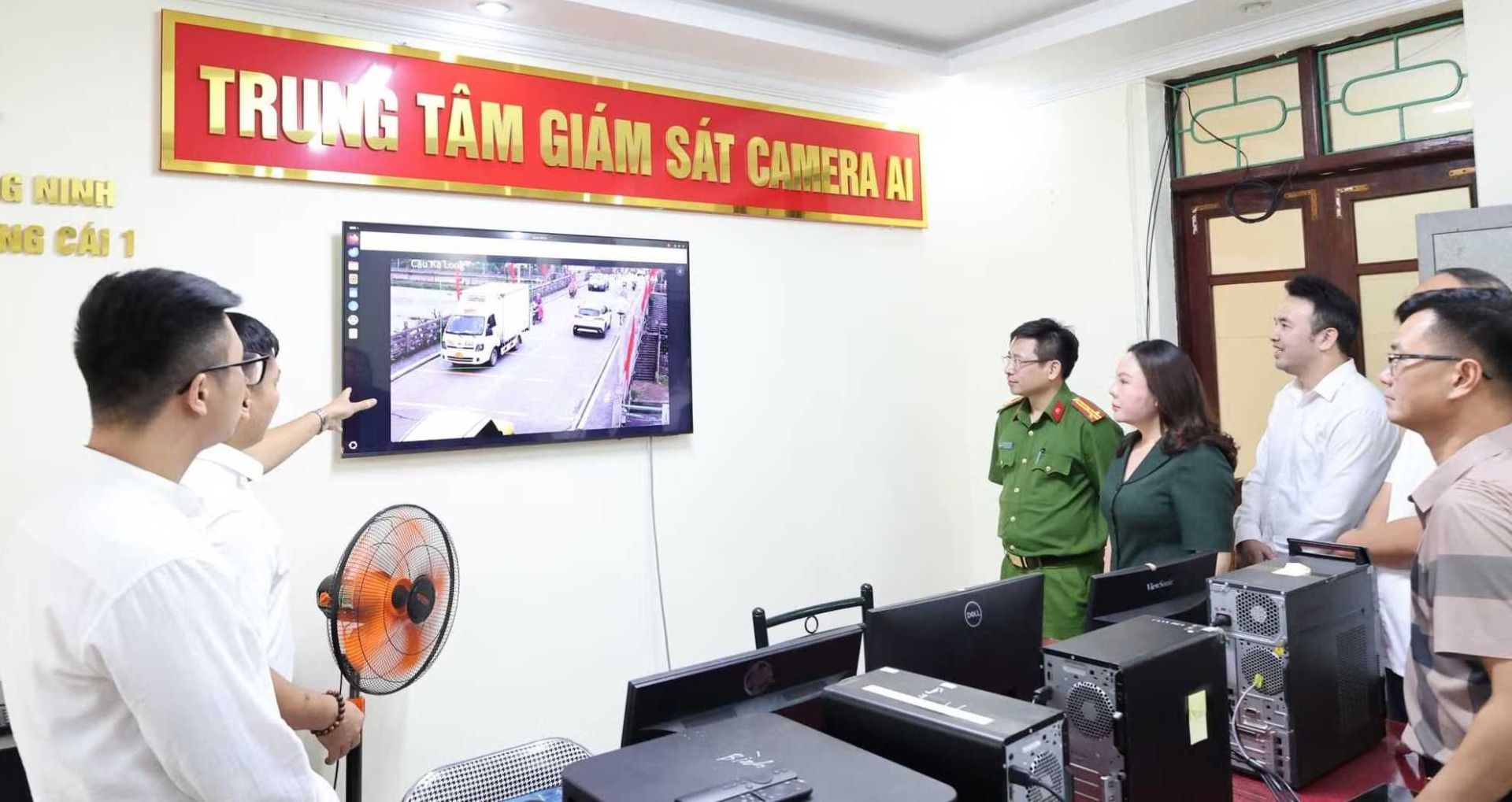 Phường Móng Cái 1 (Quảng Ninh) ra mắt hệ thống camera giám sát thông minh ứng dụng AI