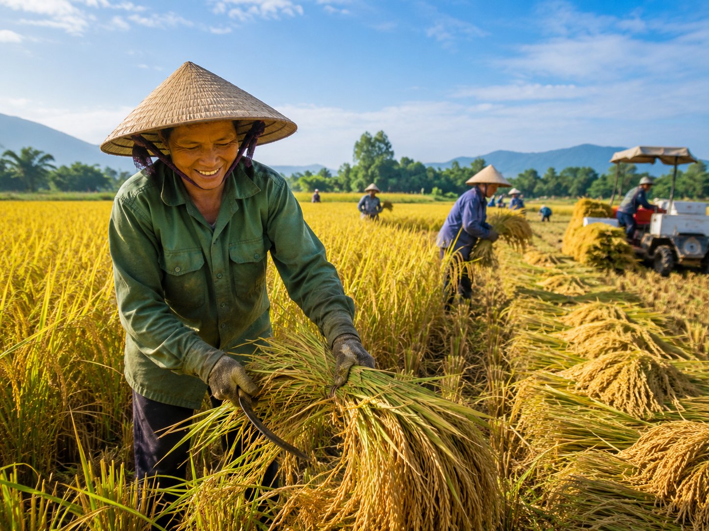 Giá lúa gạo hôm nay 10/9: IR 504, CL 555 chững giá