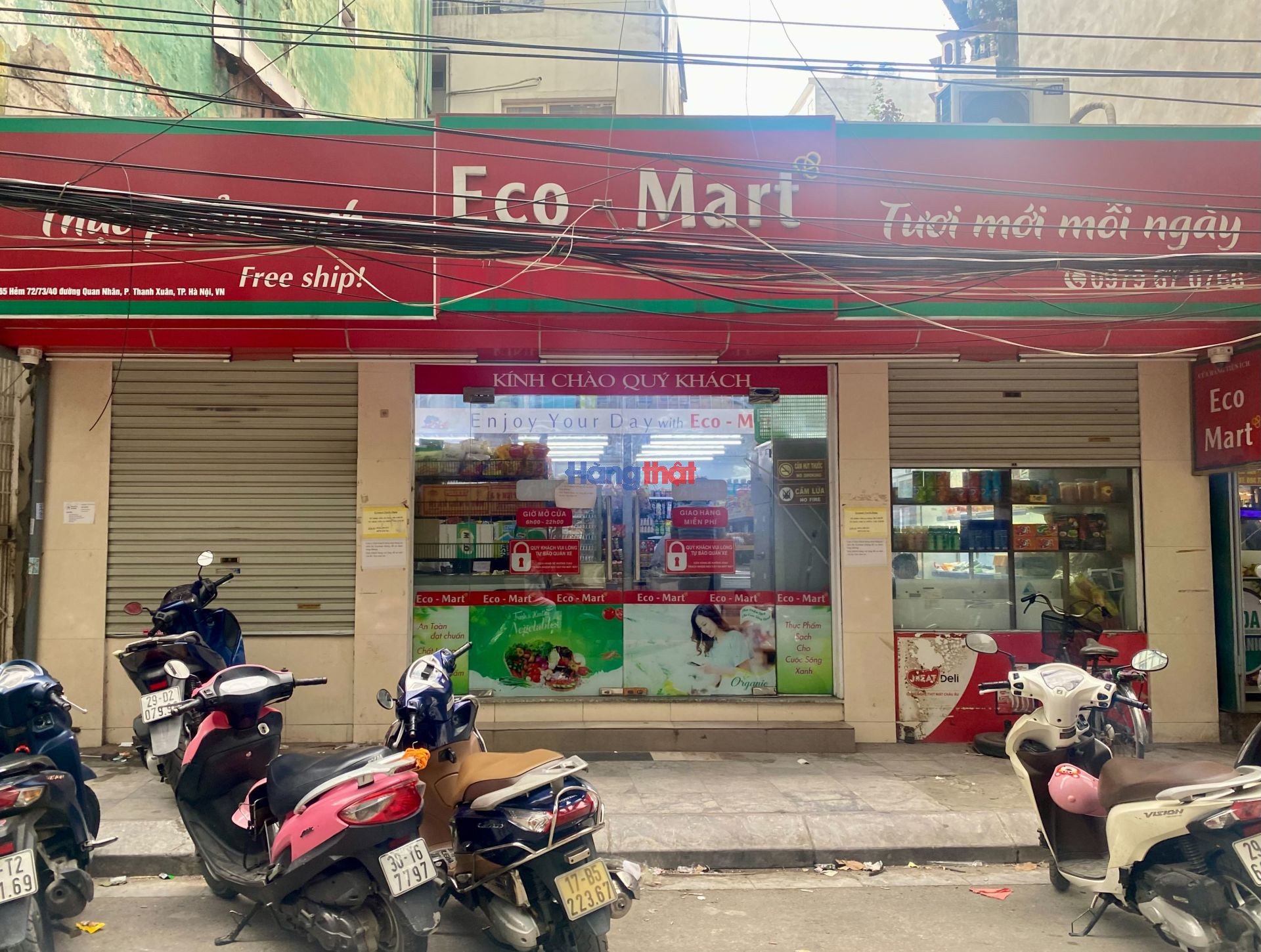 Cơ sở Eco-Mart tại số 65, hẻm 72/73/40 đường Quan Nh&acirc;n, Thanh Xu&acirc;n, H&agrave; Nội