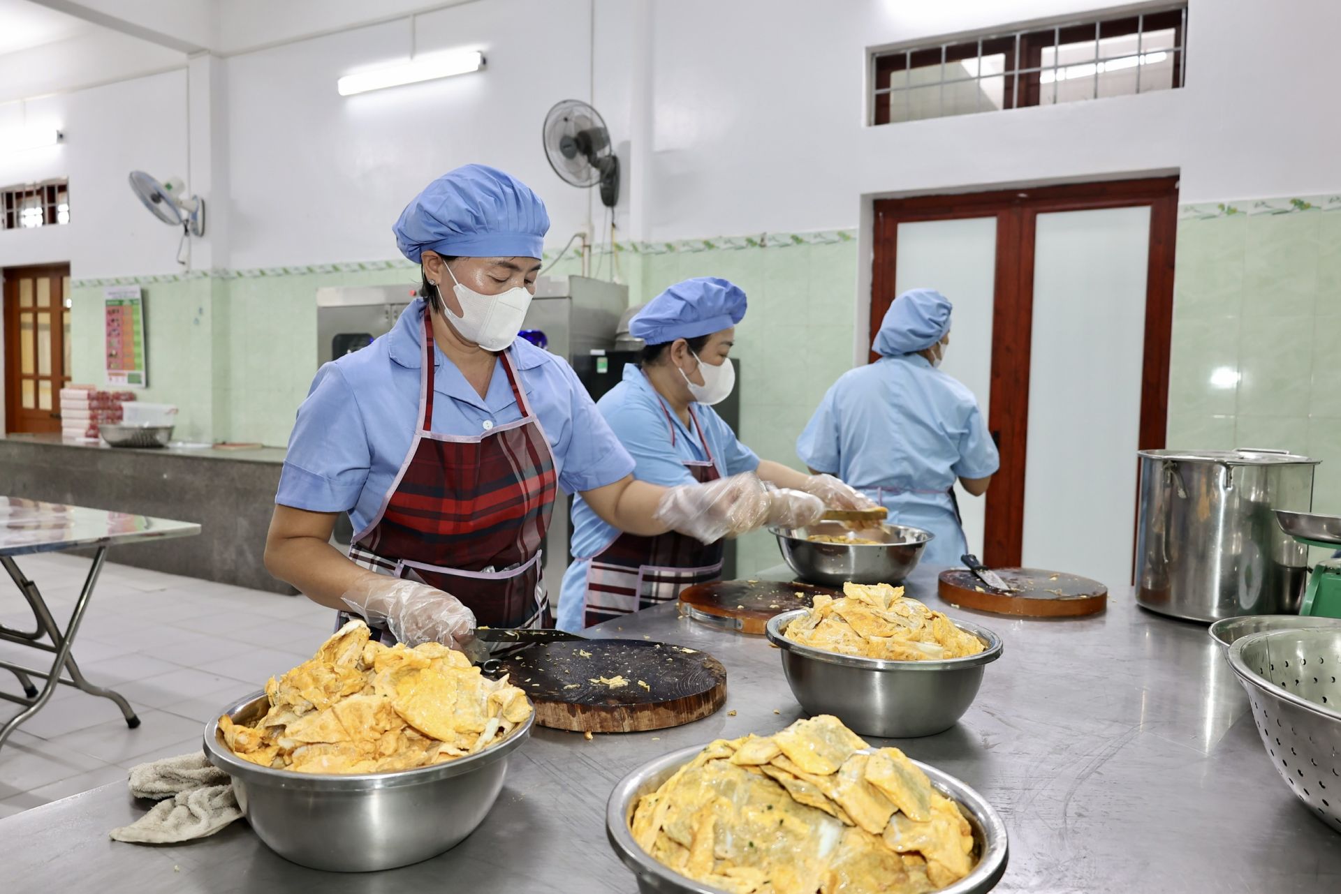 Hải Phòng: Giám sát công tác bảo đảm an toàn vệ sinh thực phẩm tại Trường Tiểu học An Đồng