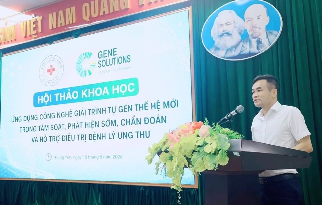 Hưng Yên: Cập nhật công nghệ giải trình tự gen trong phòng, chống ung thư