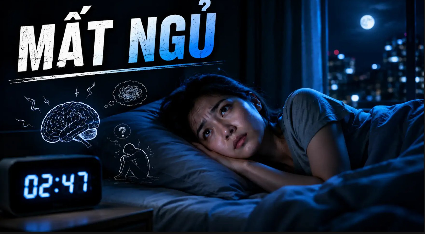 Mất ngủ kéo dài: Vì sao ngủ nhiều vẫn không giúp cơ thể hồi phục?