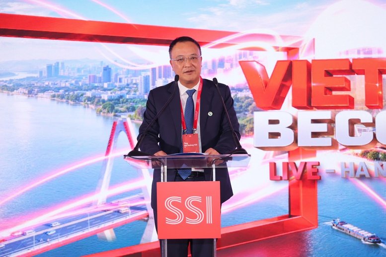 &Ocirc;ng B&ugrave;i Ho&agrave;ng Hải, Ph&oacute; Chủ tịch Ủy ban Chứng kho&aacute;n Nh&agrave; nước (UBCKNN): C&ugrave;ng với hạ tầng, chất lượng quản trị v&agrave; minh bạch th&ocirc;ng tin cũng được đặt ở vị tr&iacute; quan trọng - Ảnh: chinhphu.vn