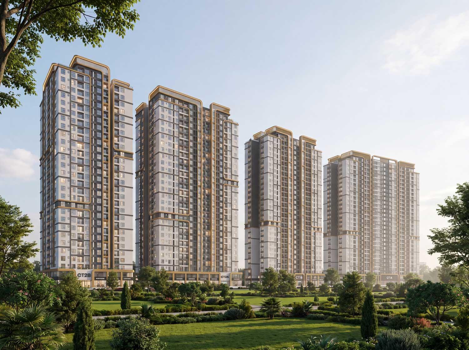 Phối cảnh dự &aacute;n Marquee Homes