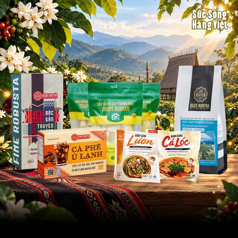 Hơn 60 đặc sản Gia Lai, Quảng Ngãi đến với người tiêu dùng Thủ đô từ 23/10