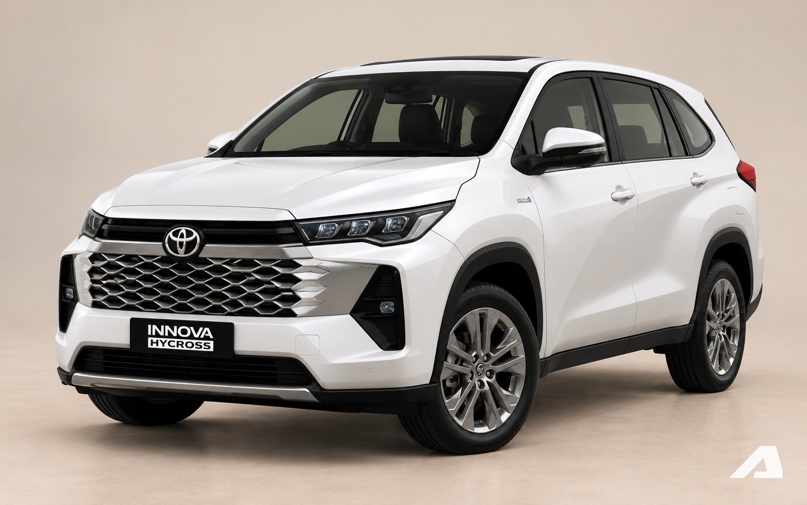 Innova Cross mới sẽ thay đổi lớn ở mặt trước. Ảnh dựng đồ họa: AP