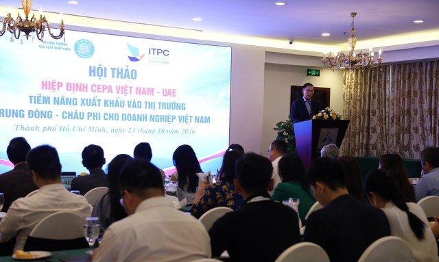 CEPA mở thêm cơ hội xuất khẩu sang Trung Đông, châu Phi