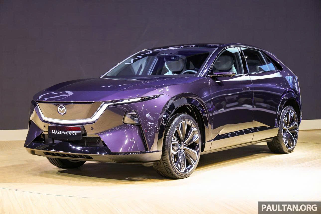 Mazda CX-6e chốt giá từ 963 triệu đồng tại Thái Lan, trang bị gì?